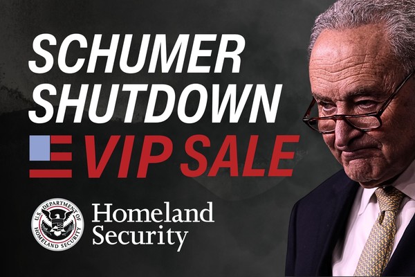 SCHUMER SHUTDOWN SALE: 60% Off VIP Memberships!
