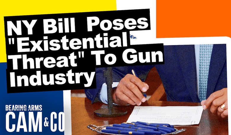New York Bill Poses "Existential Threat" To Gun Industry