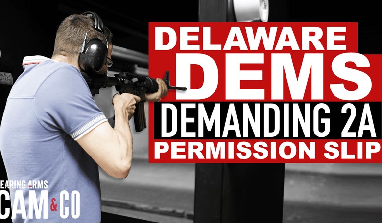 Delaware Dems demanding 2A permission slip