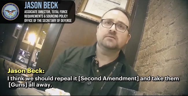 O'Keefe Catches DoD Official Stating Support for Mass Gun Confiscation