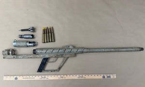 California Police Make Arrest Over Jankiest .50 Cal Rifle You'll Ever See