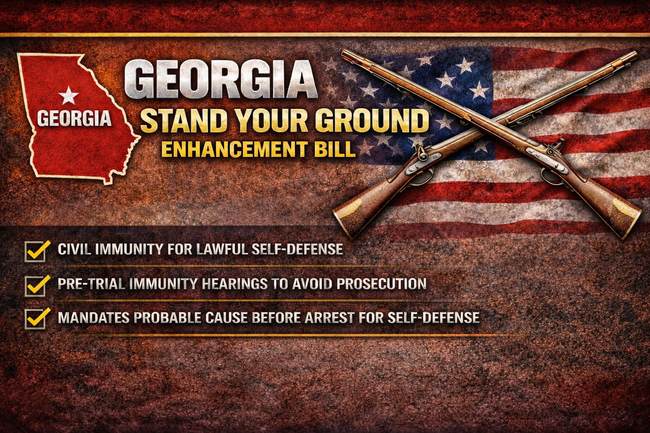 Georgia Legislators Introduce Stand Your Ground Law Enhancement Bill