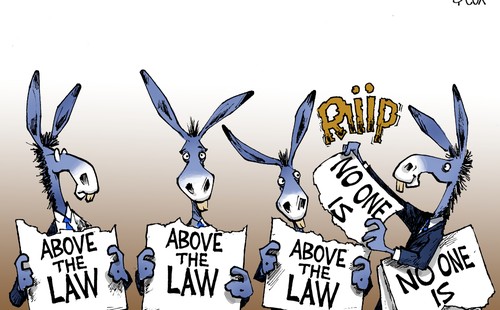 Political cartoon by Margolis & Cox