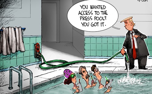 Political cartoon by Margolis & Cox
