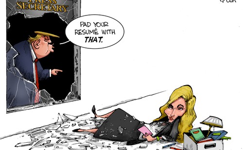 Political cartoon by Margolis & Cox