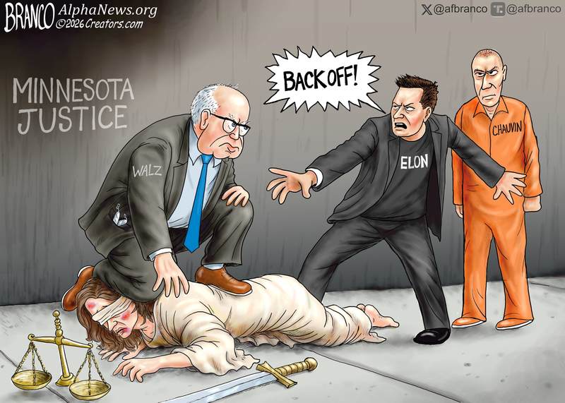 AF Branco cartoon