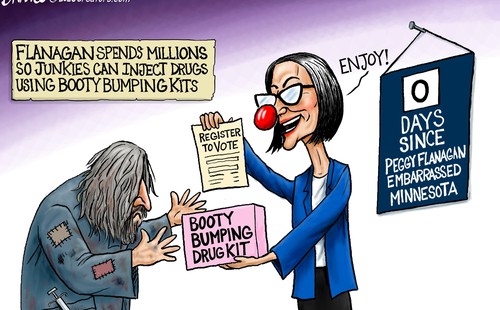 Political cartoon by AF Branco