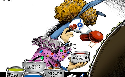 Political cartoon by Margolis & Cox