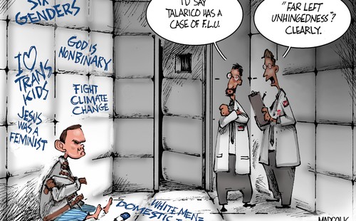 Political cartoon by Margolis & Cox