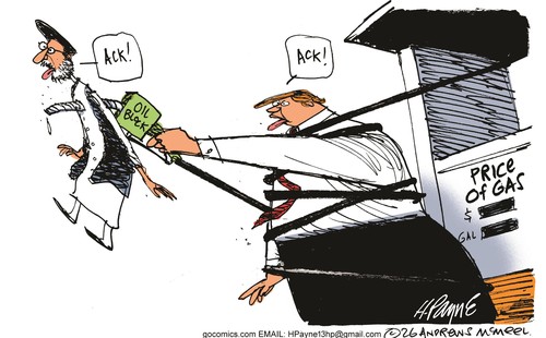 Henry Payne cartoon