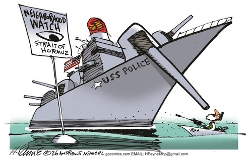Henry Payne cartoon