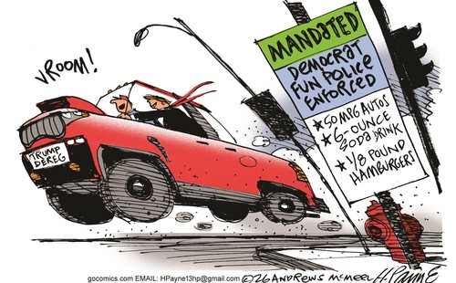 Henry Payne cartoon