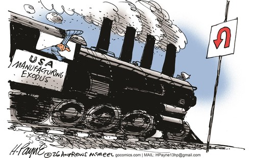 Henry Payne cartoon