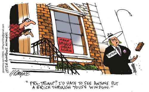 Political cartoon by Henry Payne