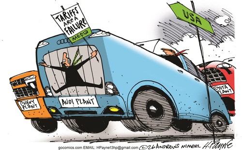 Henry Payne cartoon