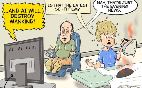 Jon Russo cartoon