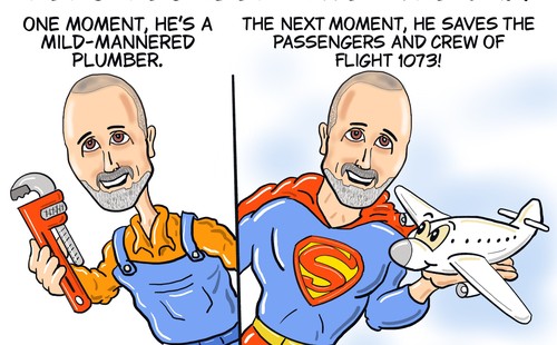 Jon Russo cartoon