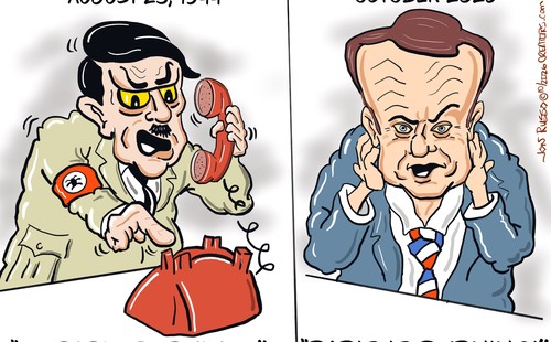 Political cartoon by Jon Russo