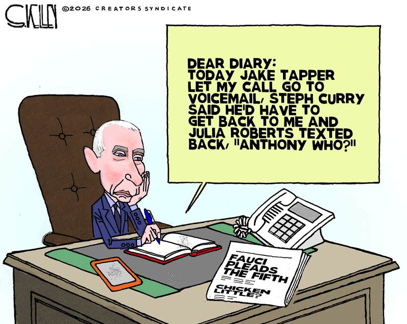 Steve Kelley cartoon
