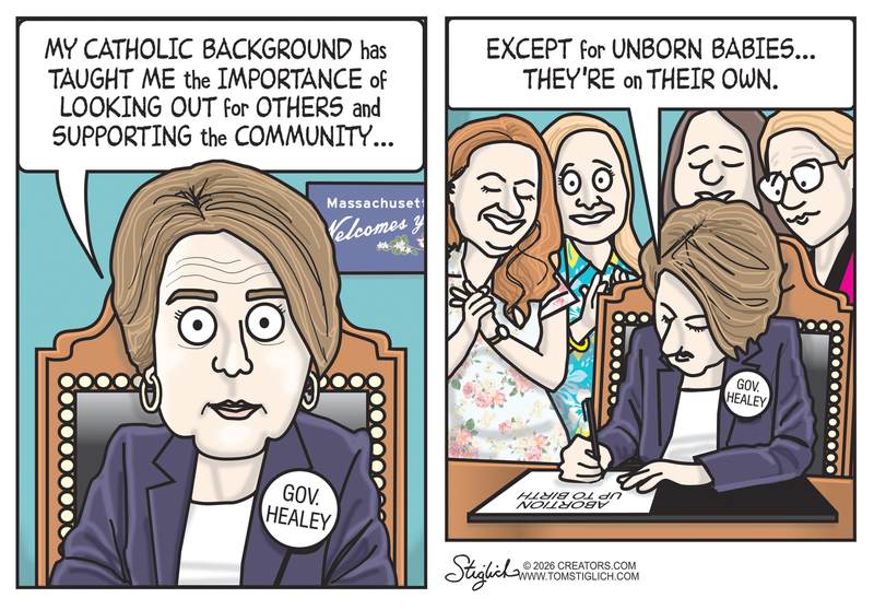 Tom Stiglich cartoon