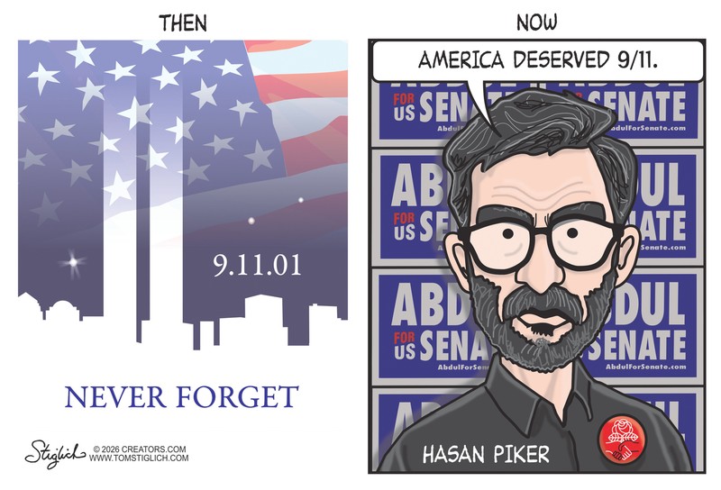Tom Stiglich cartoon