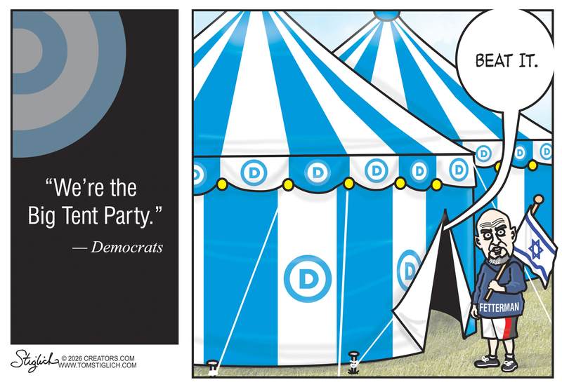 Tom Stiglich cartoon