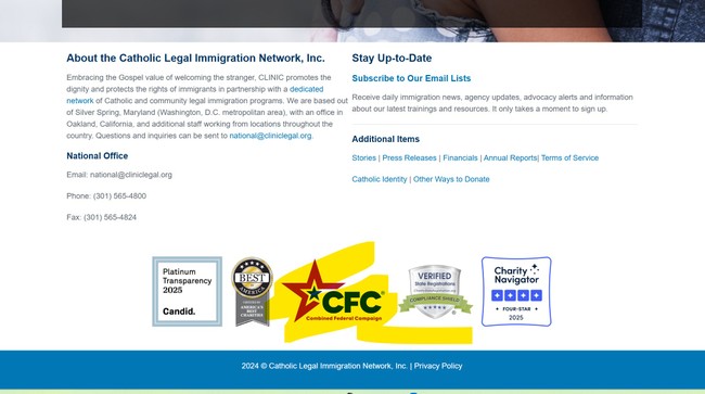 Catholic Legal Immigration Network