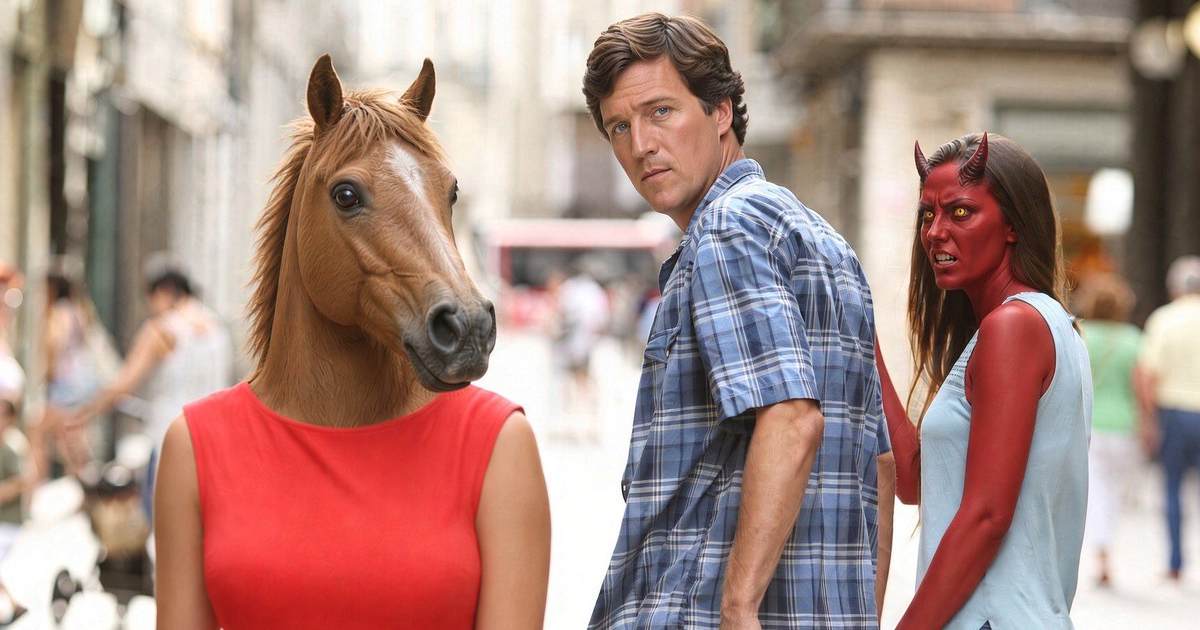 What's With All Those Tucker 'Horse' Memes?