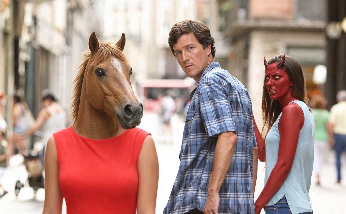 What&amp;#x27;s With All Those Tucker &amp;#x27;Horse&amp;#x27; Memes?