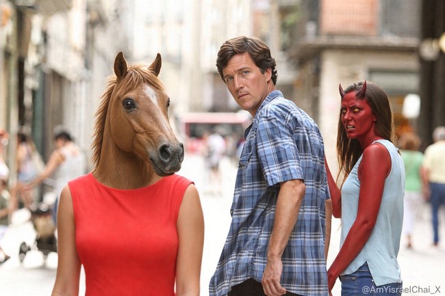 What's With All Those Tucker 'Horse' Memes?