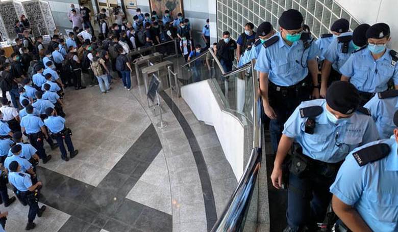 Former Apple Daily staffers plead guilty under China's national security law