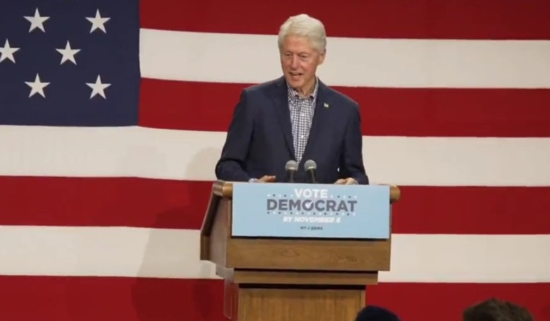 Watch: Bill Clinton and Kathy Hochul laugh about crime on NY subways
