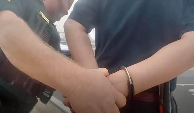 Did police in Florida have legitimate grounds to arrest this man?