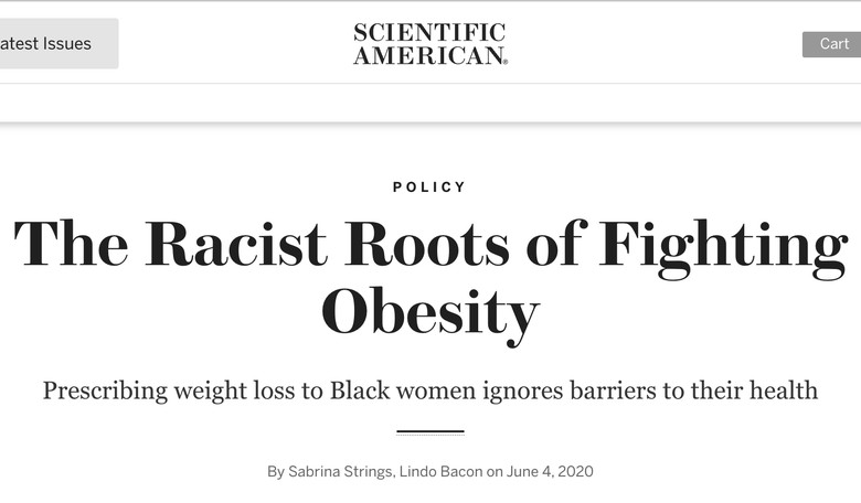 Scientific American wants black women to die young