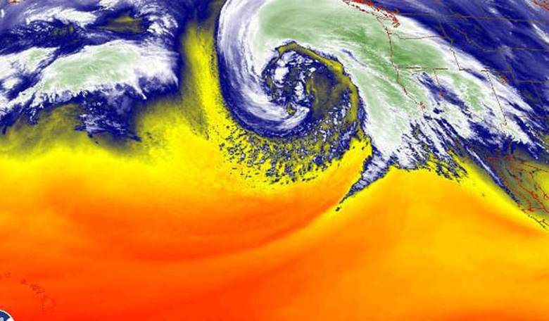 California is being hit by a 'bomb cyclone'
