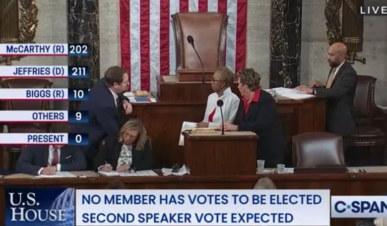 BREAKING: McCarthy loses first ballot; Crenshaw declares dissenters "enemies"