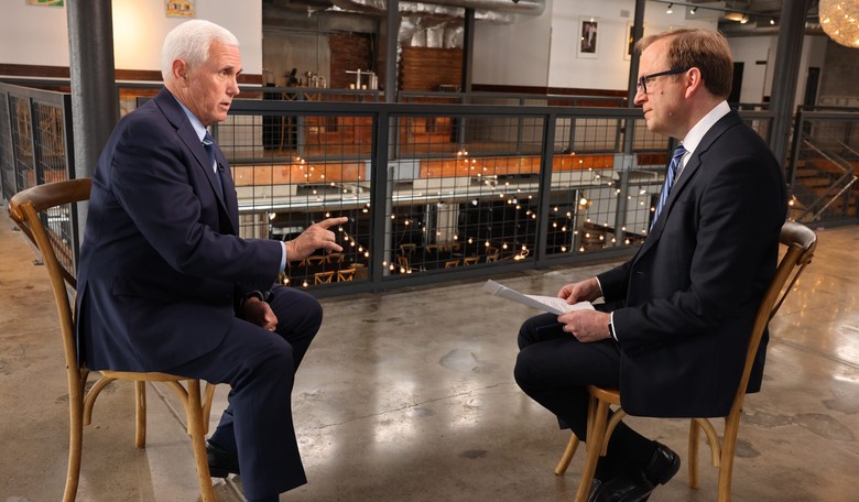 Pence: Arresting Trump would be "a politically charged prosecution"
