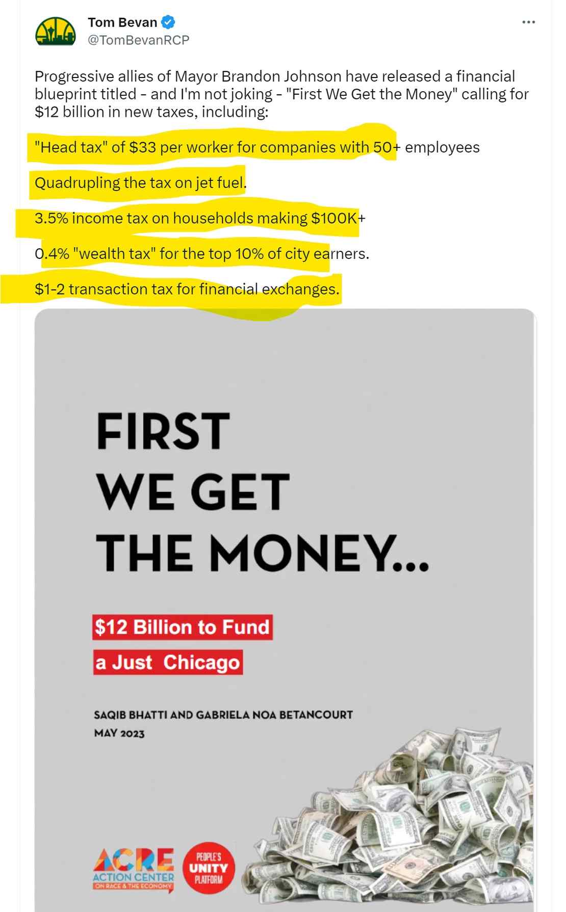 Chicago expensive already? 