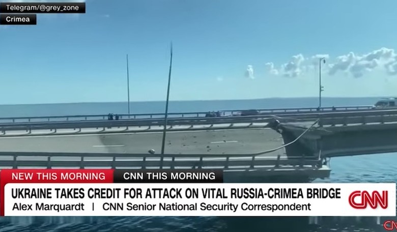 New: Ukraine attacks Kerch bridge -- again -- and claims credit