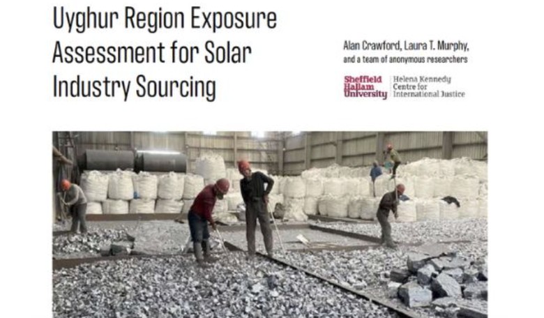 Slave labor is the secret to solar power's "success"