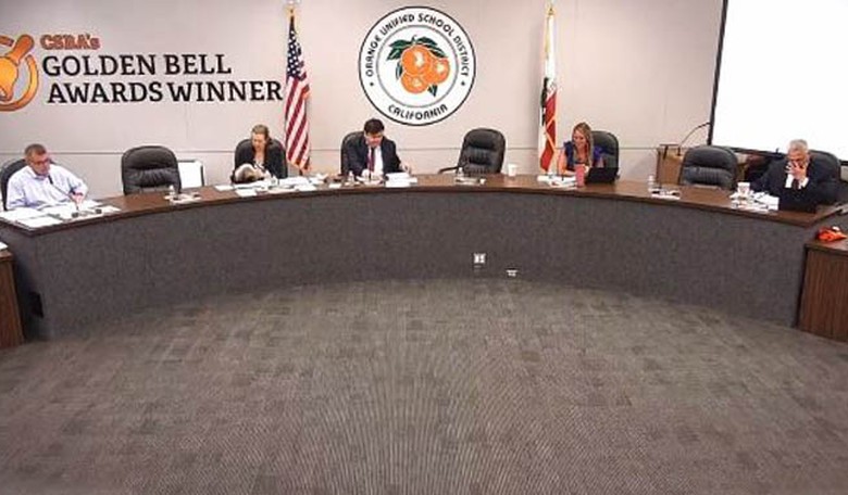 Orange, CA school district votes to notify parents if a child identifies as another gender