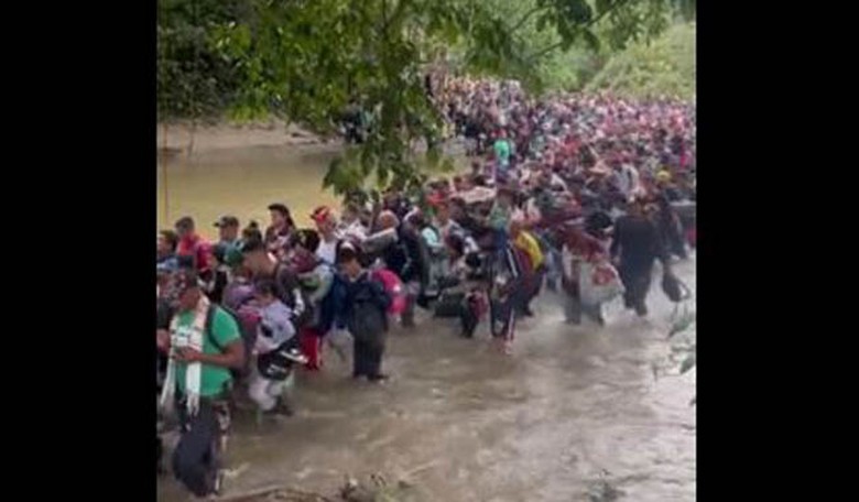 The 'migrant gold rush' sends hundreds of thousands of people to America's border