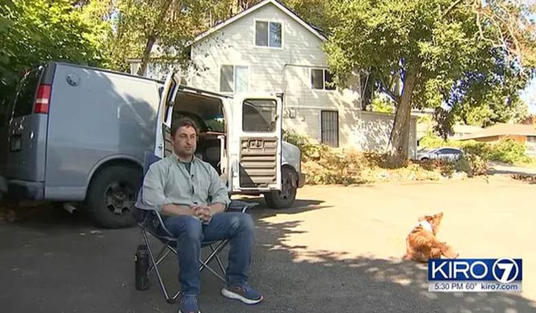 'My Worst Nightmare': Seattle Homeowner Lives in a Van While Deadbeat Tenant Rents His Home on Airbnb