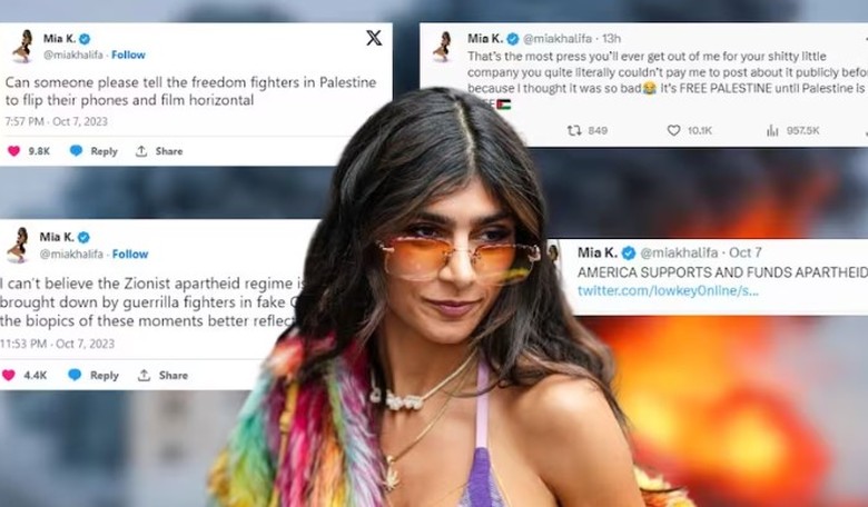 At least Hamas has the support of a porn star