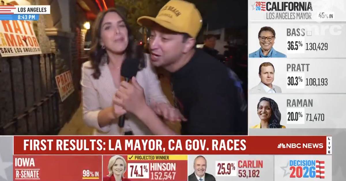 MS Now Reporter Interviewed Drunk LA Voters. It Was Pure Cinema.