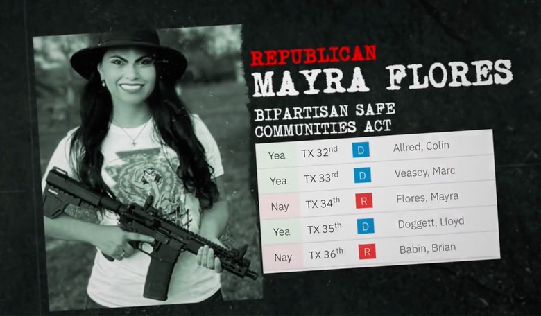 Democratic Opponent Uses Harshly Doctored Photo in Ad Targeting Mayra Flores