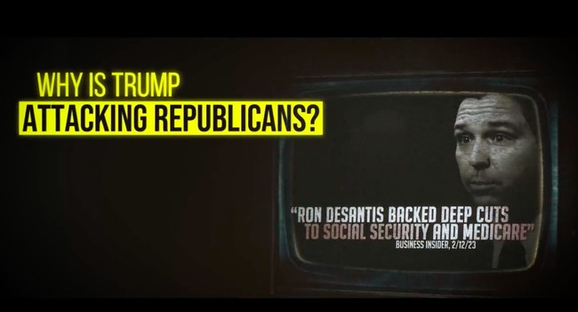Watch: Pro-DeSantis PAC Finally Fires Back at Team Trump's Barrage of Negative Ads - Vimarsana News