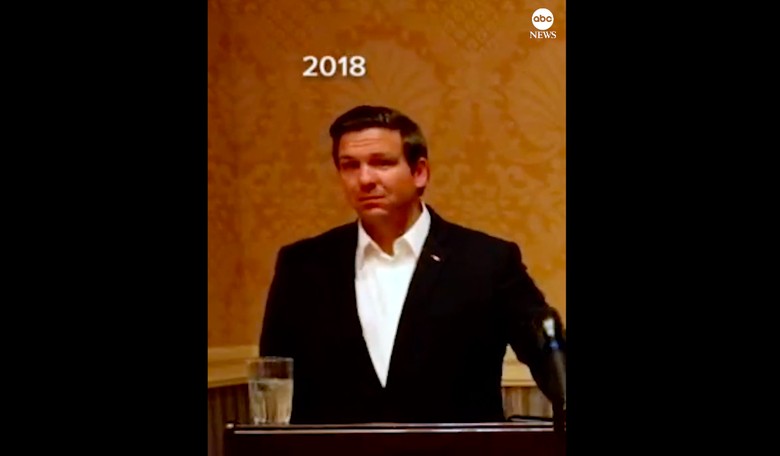 Someone Leaked Ron DeSantis' 2018 Debate Prep Footage, and It's Backfiring