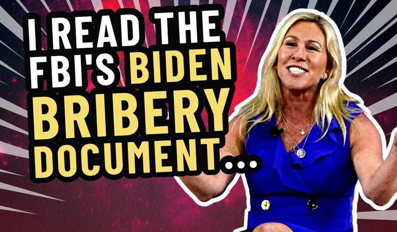  MTG Shares 'Shocking' Details After Viewing Biden Bribery Document