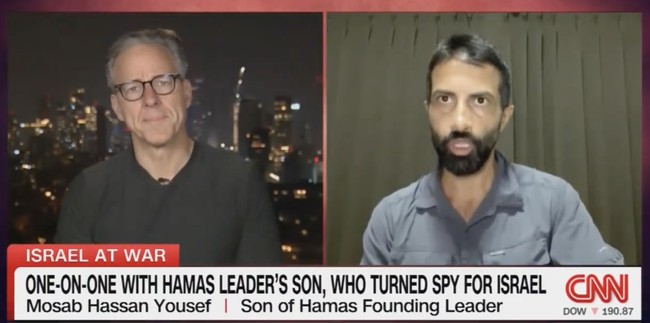 Hamas Founder's Son Explains What Made Him Become an Undercover Informant for Israel